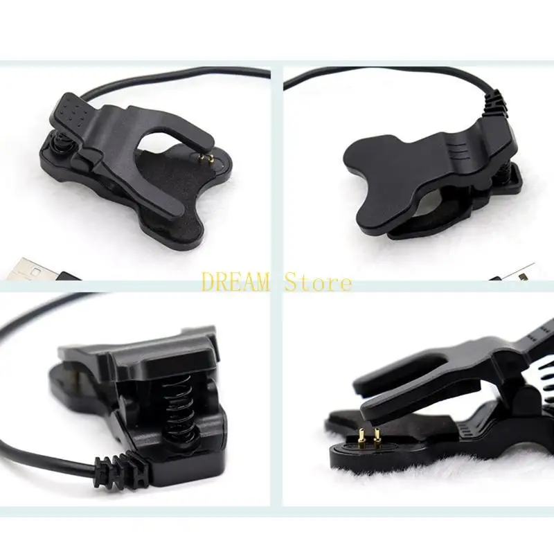 Фото Портативный зарядный кабель для T600s FK78 FK88 F18 SmartWatch 2Pin 4 мм Зарядный провод Аксессуары для наручных часов №3