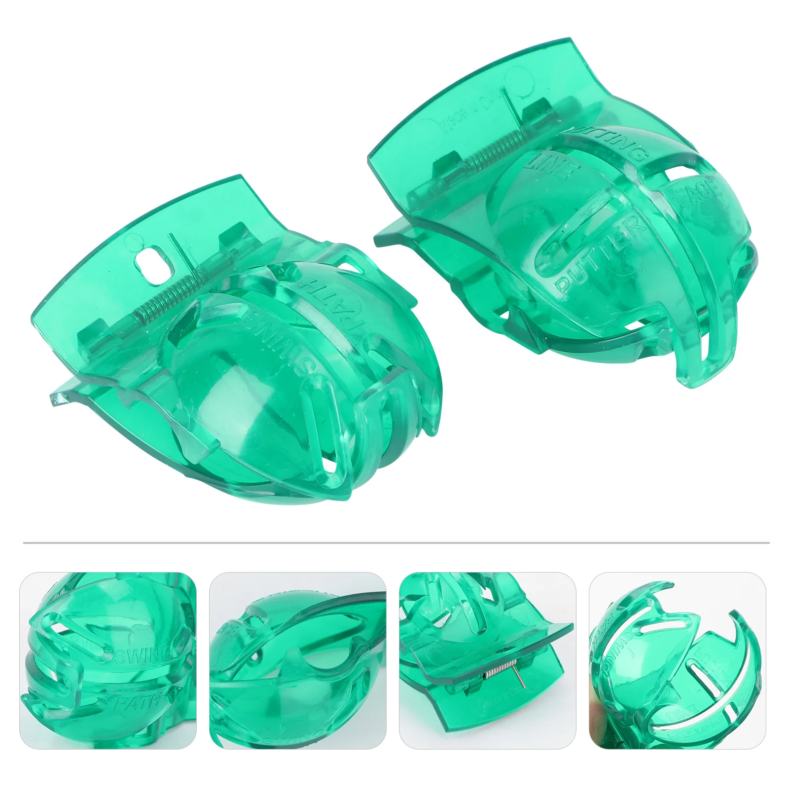 

2pcs Liner Drawing Marking Alignment Putting Tool (Green)