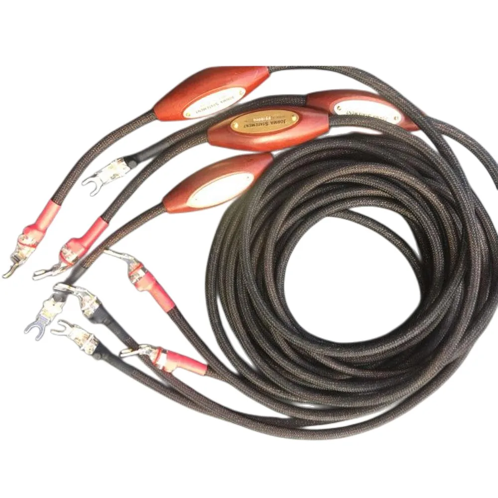 

HiFi Audio Jorma дизайнерский эффектный кабель для динамика со стандартным штекером