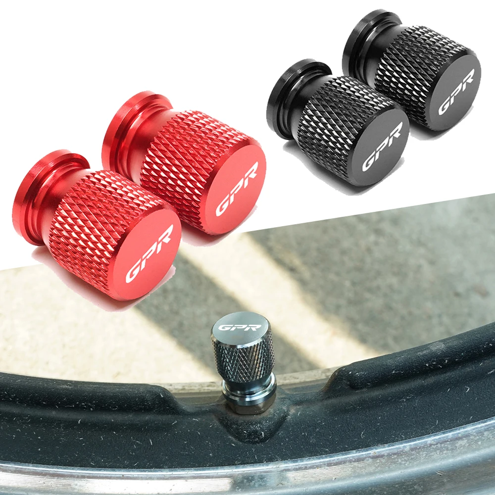 

For Aprilia GPR125 GPR150R GPR250R GPR 125 150 250 All Years CNC Motorcycle Aluminum Accessories Tire Valve Airtight Caps Covers