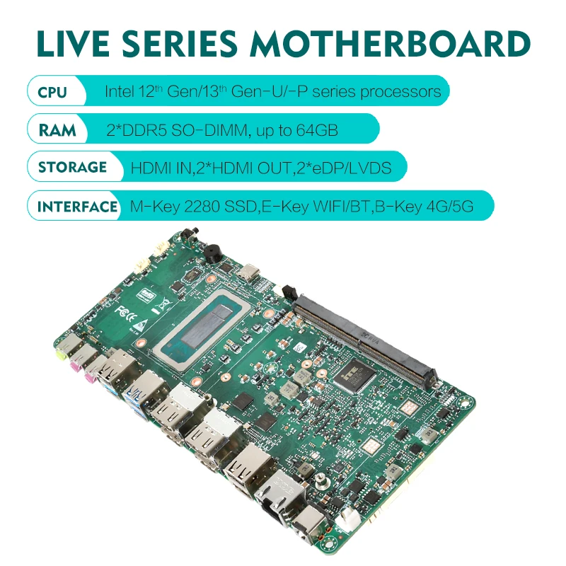 Оптовая продажа материнская плата Zunsia 12th Alder Lake DDR5 64 ГБ для прямой трансляции