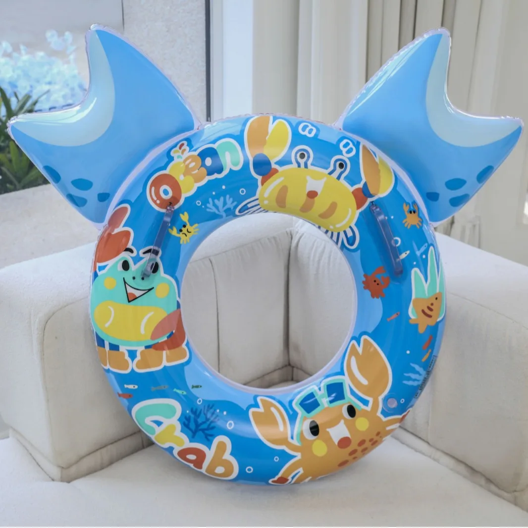 ПВХ Краб плавательный спасательный круг надувная игрушка плавательное кольцо