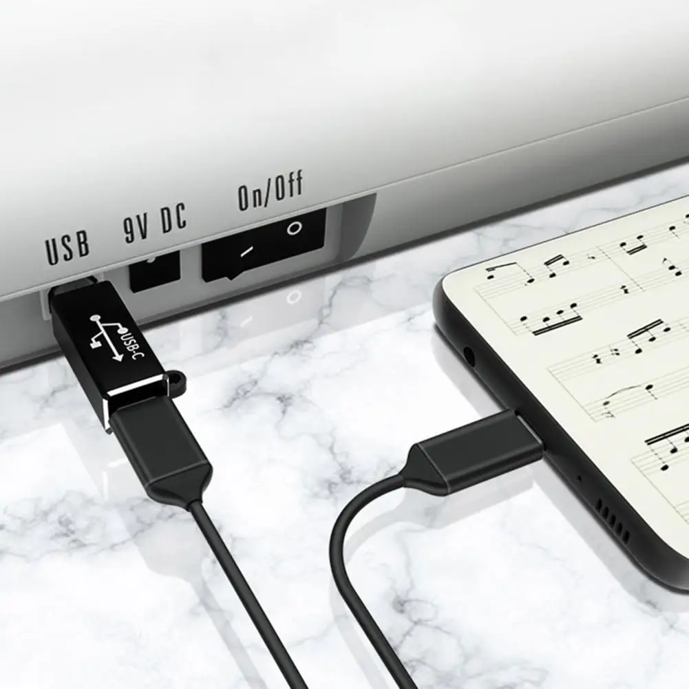 

Дополнительный надежный Многофункциональный преобразователь USB Type-C в USB, три цвета, многоразовый USB-преобразователь, простой в использовани...