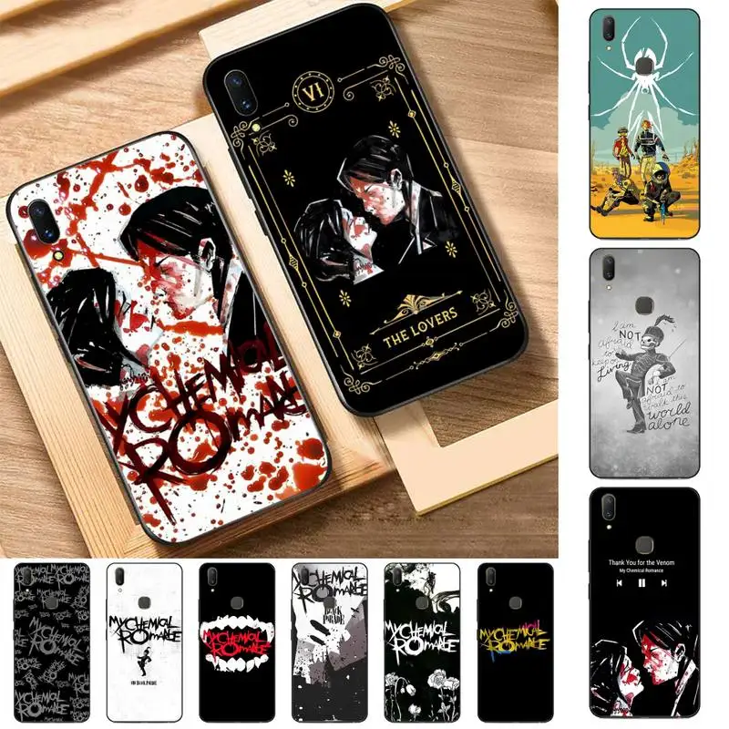 

My Chemical Romance Phone Case for Vivo Y91C Y11 17 19 17 67 81 Oppo A9 2020 Realme c3