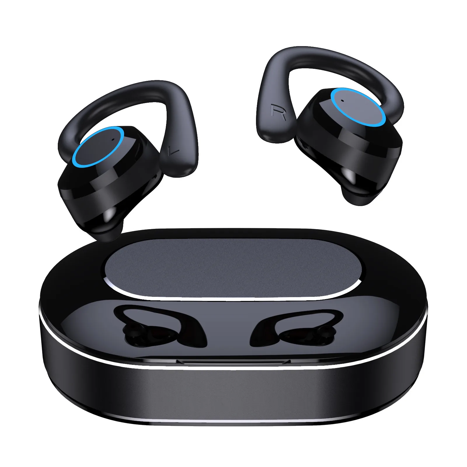 Wireless 5.0 Headphone Touch Control Sports Waterproof Bluetooth Earphone HiFi 9D Bass Stereo Earphone Headset With Microphone enlarge