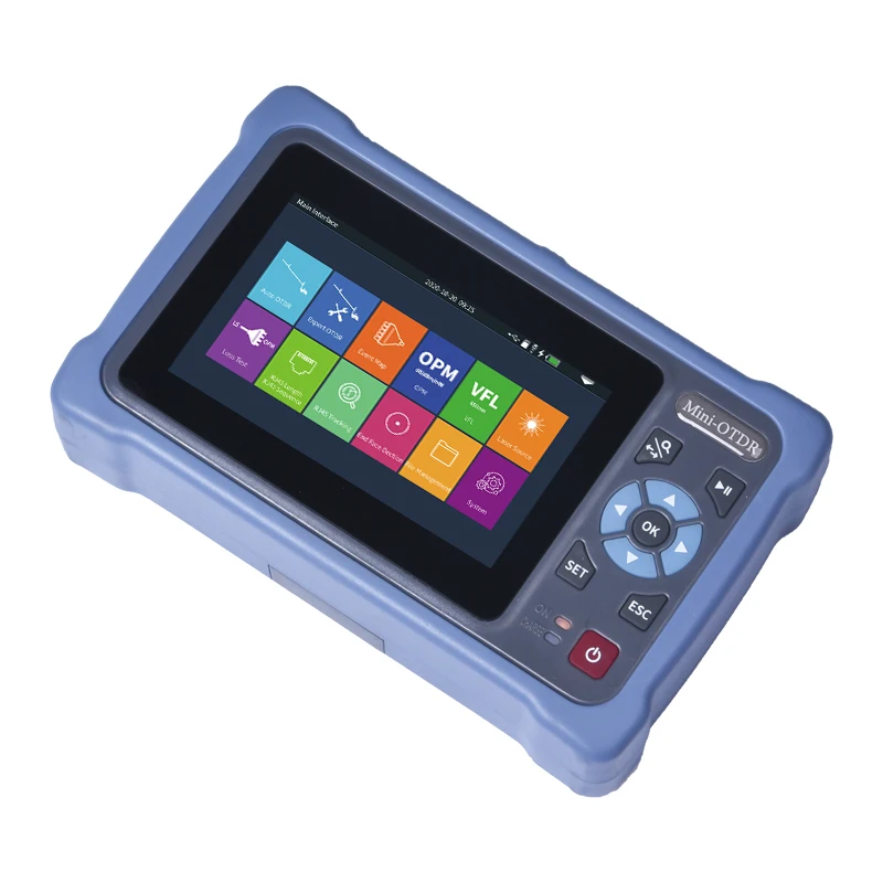 

Mini Smart 60km 26/24dB Pon Otdr Fiber Optic 1310 1550 1625 Meter Tester Multimod Machine Otdr