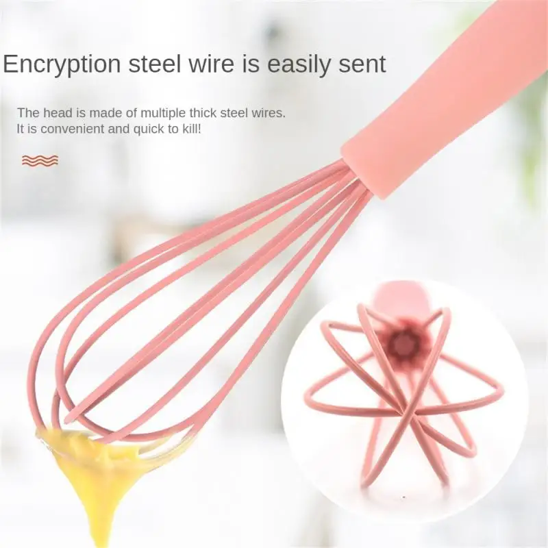 Мини-силиконовое яйцо прочная ручная машина для взбивания сливок и пены