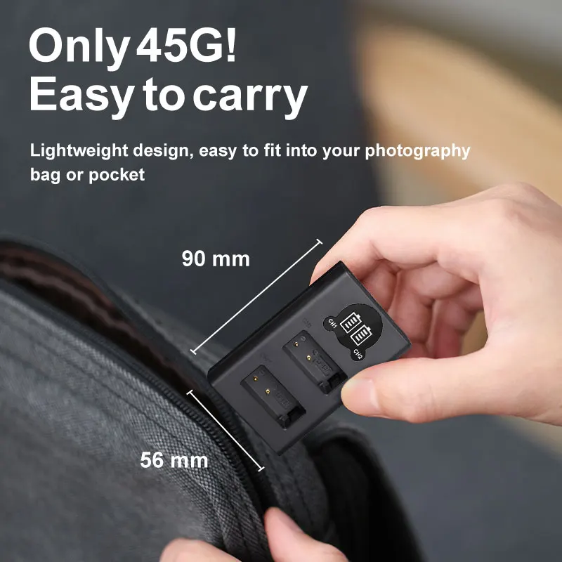 Фото LP-E17 Зарядное устройство с двумя USB-портами для Canon EOS M3 M5 M6 750D 760D 800D T6i T6s T7i |   Подходит для аккумулятора LP E17 E17 №4