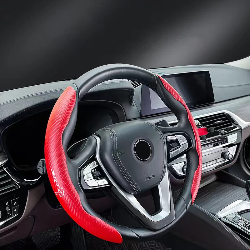 

Car Accessories Carbon Fiber Texture Car Steering Wheel Booster Cover for SRT 4 6 8 10 viper Car Accessories