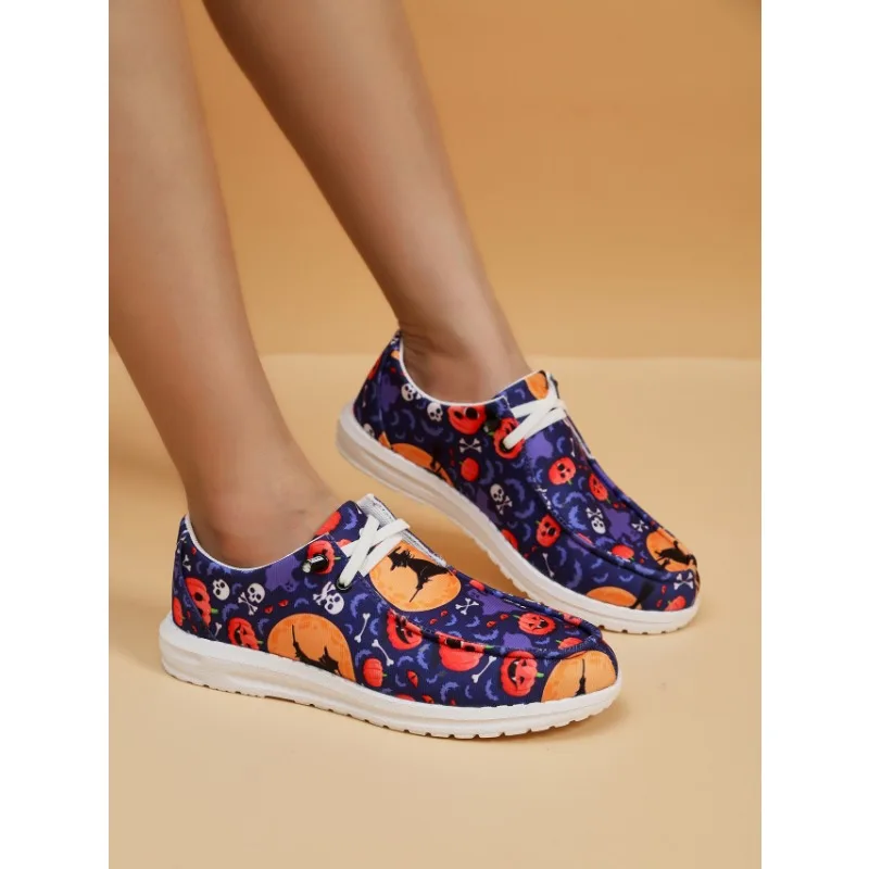 Женские кроссовки из ПУ кожи на плоской подошве шнуровке разные цвета