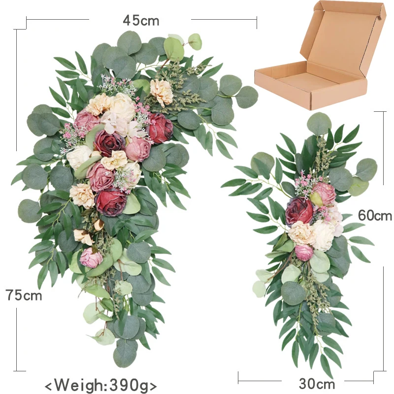 

Yannew Свадебная арка из искусственных цветов