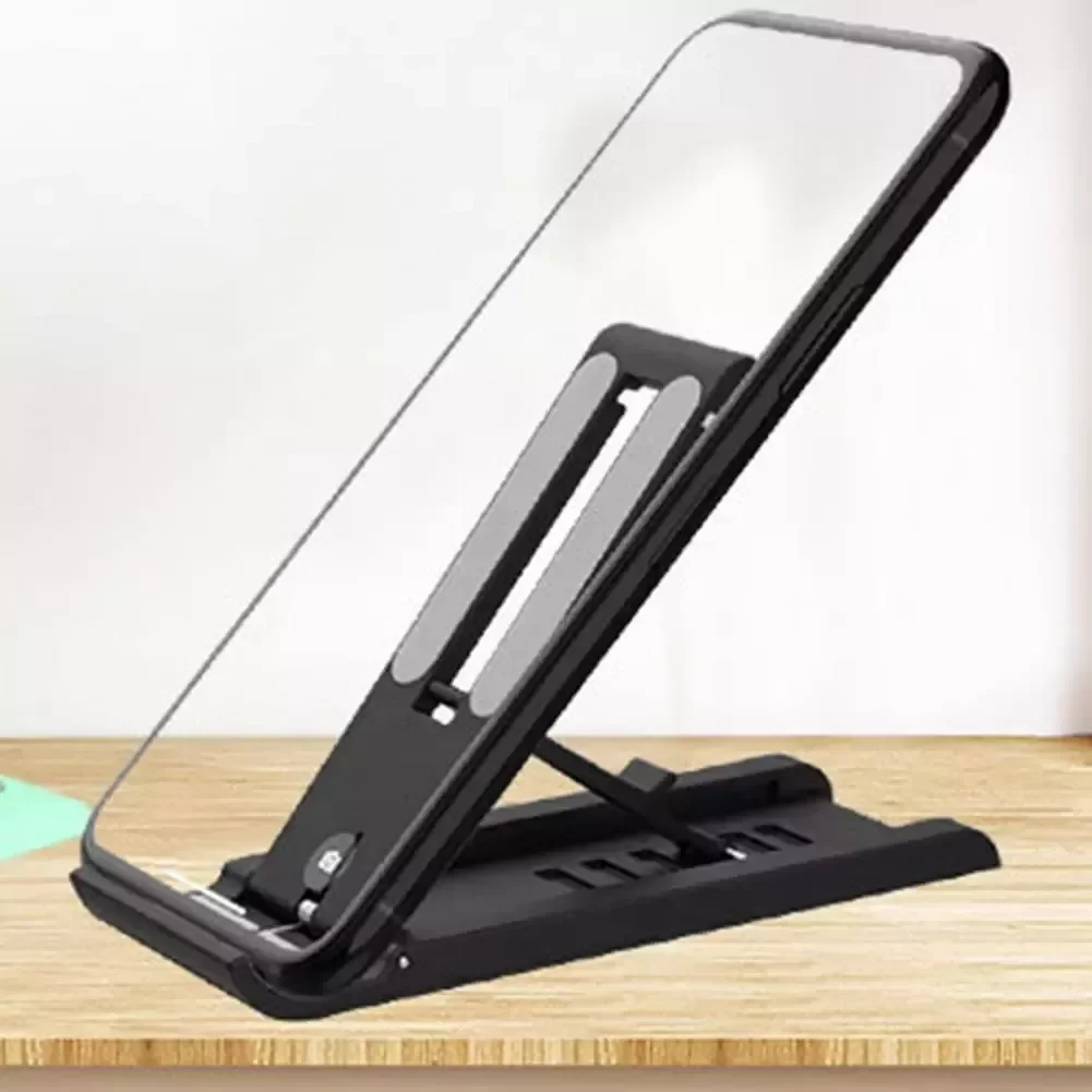 

Phone Holder 6 Gears Adjustable Portable Desktop Cell Phone Support Bracket for Tablet