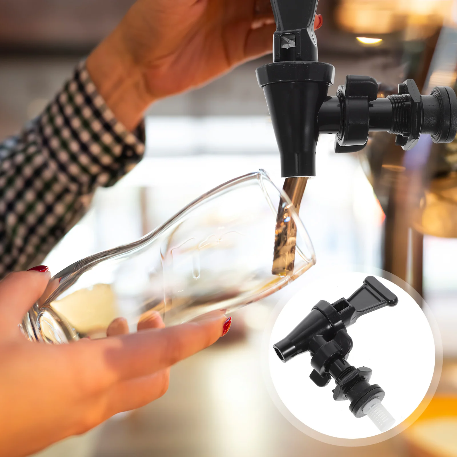 

Beverage Container Spigot Fruit Teapot Spigot Bottling Bucket Parts Drinking Water Dispenser Tap Plastic Bucket Spigot