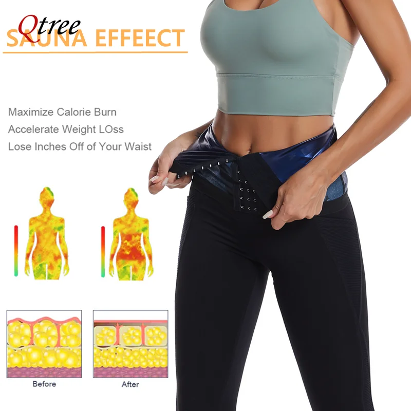 Waist Trainer Body Shaper Belt Women Sweat Slimming Wrap Shapewear Weight Loss Sauna Sweat Corset Fat Burn Fajas Colombianas