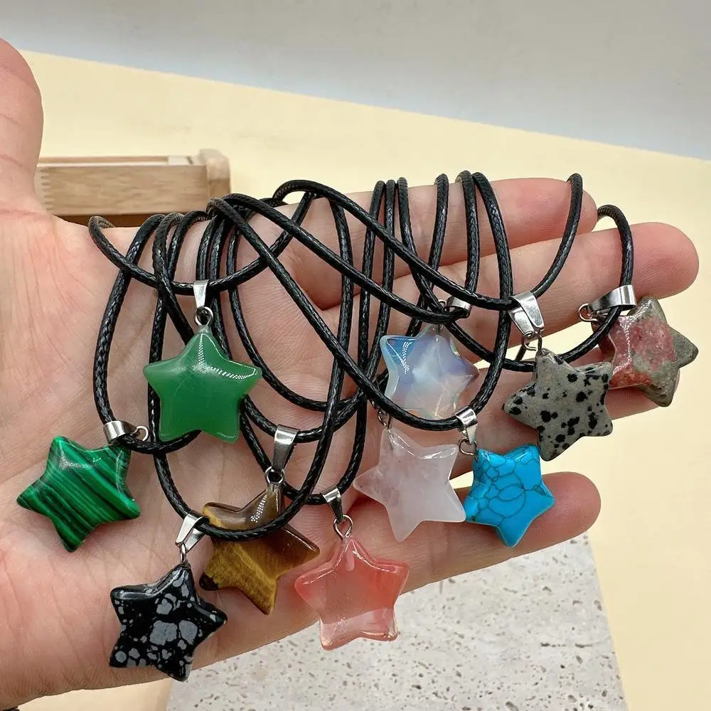 Исцеляющий маятник рейки из натурального кварца для духовенства звезда кристалл