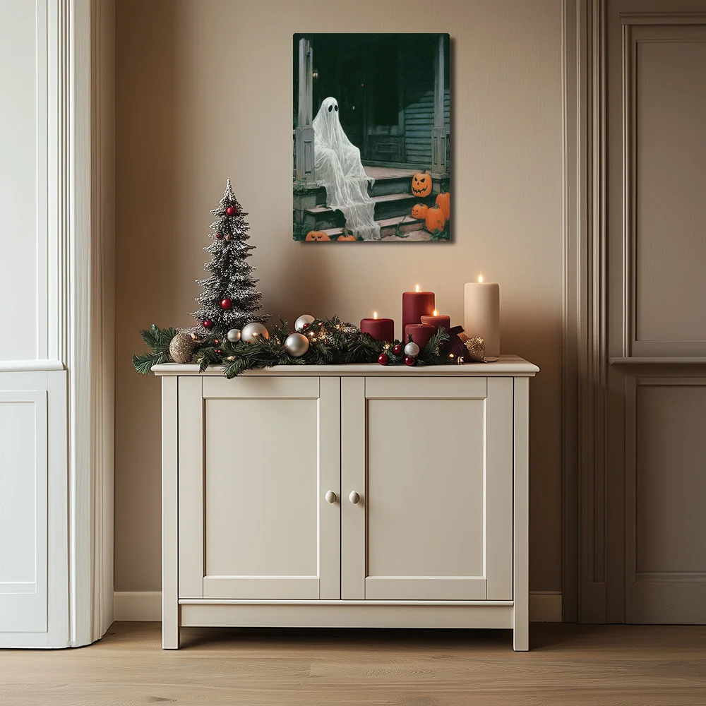 1 шт. одинокий имп тыквенный эльф призрак разговора современное настенное