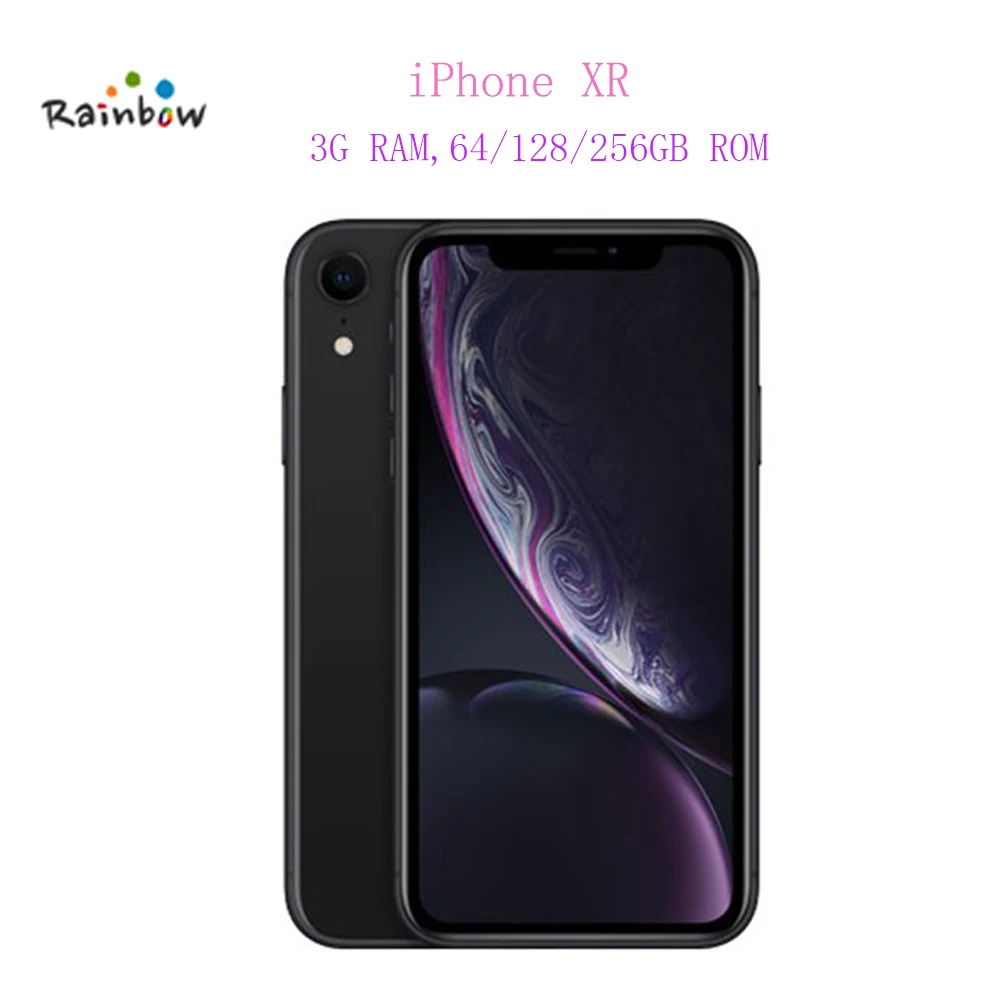 Разблокированный оригинальный Apple iPhone XR 6 1 &quotLiquid Retina полностью ЖК-дисплей 4G LTE |