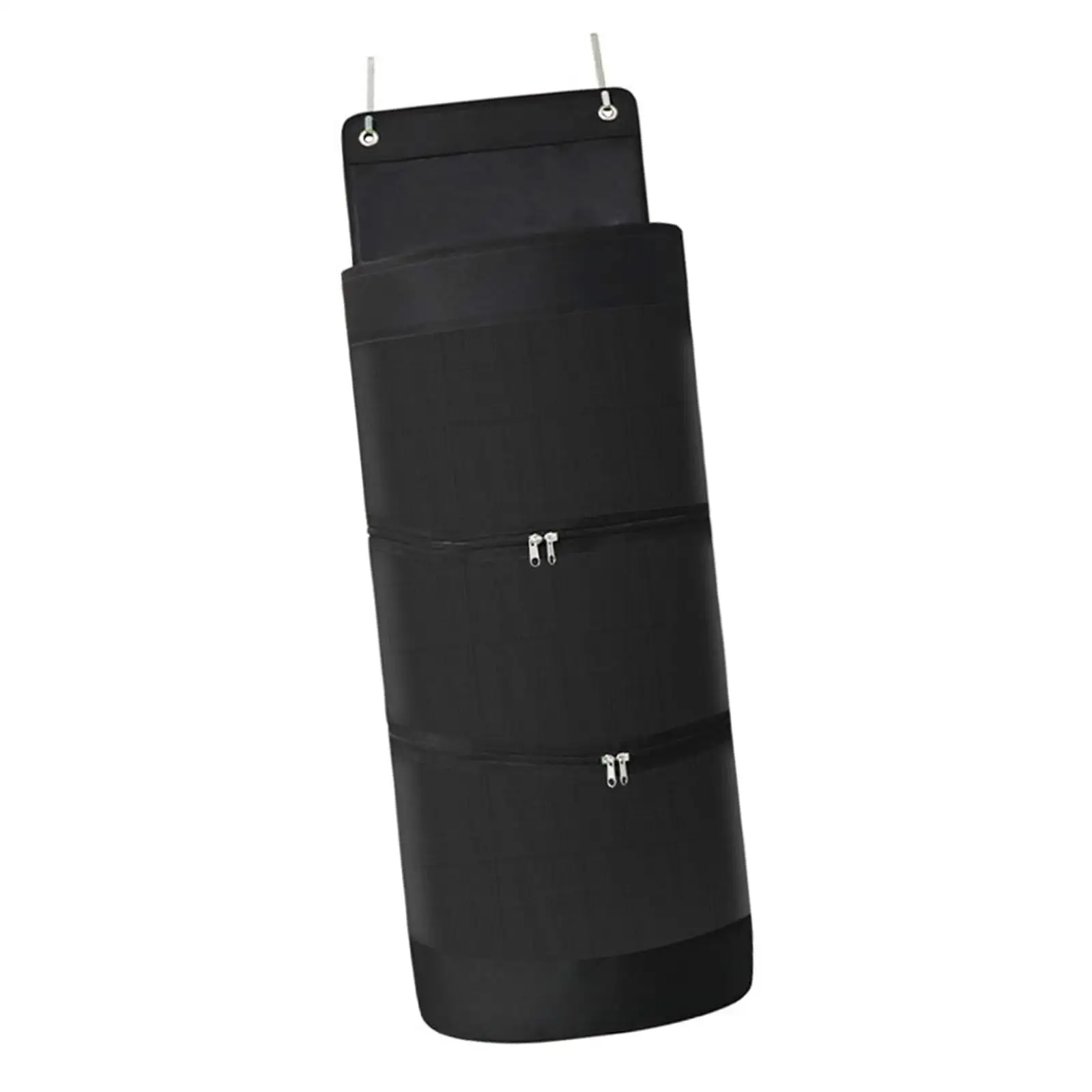 

over Door Sports Equipment Hanging Organizer Convenient Good Load Bearing for Most standard Interior Doors Save Space Black