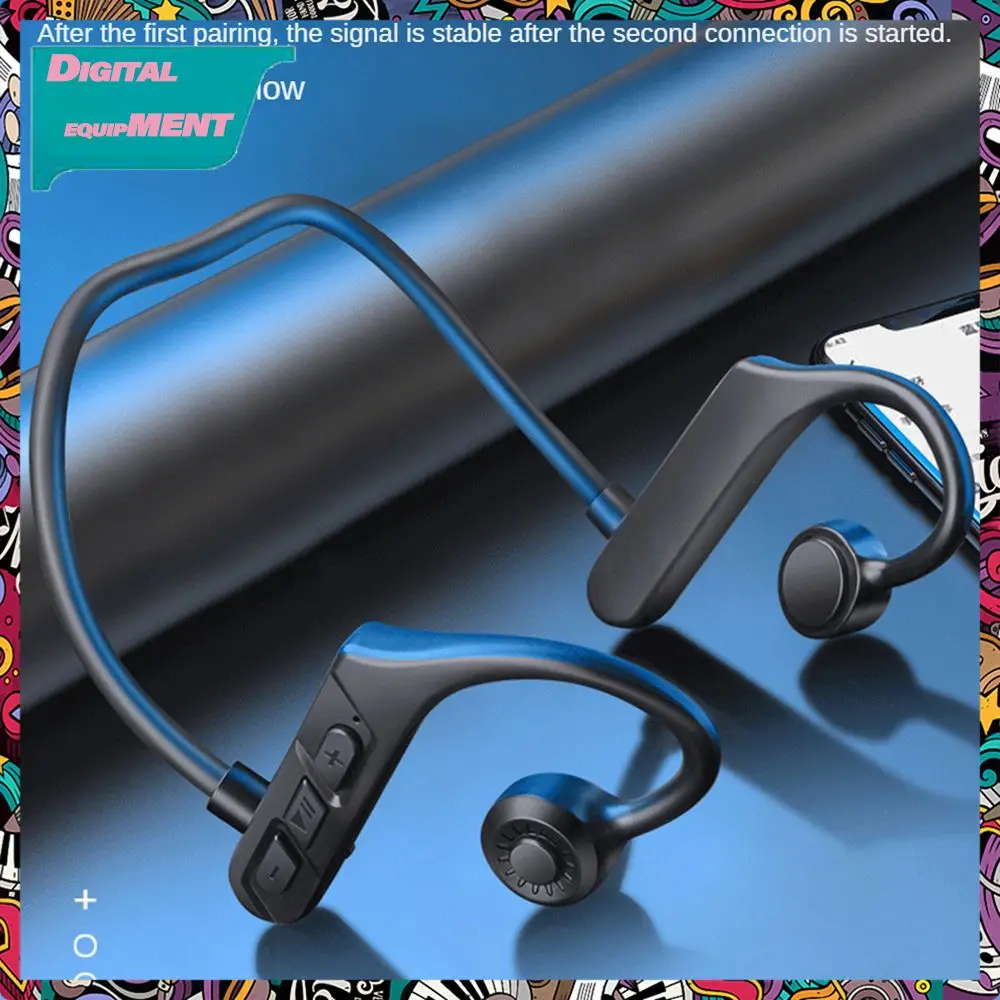 

Bone Conduction Headset Headset With Microphone Water Proofing Can Be Drenched Or Splashed Headset Dustproof