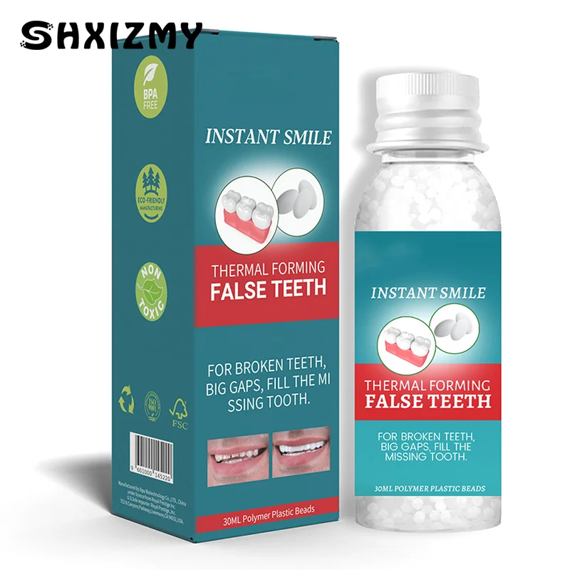 Набор для временного ремонта зубов клейкий клей и отбеливания 30 мл