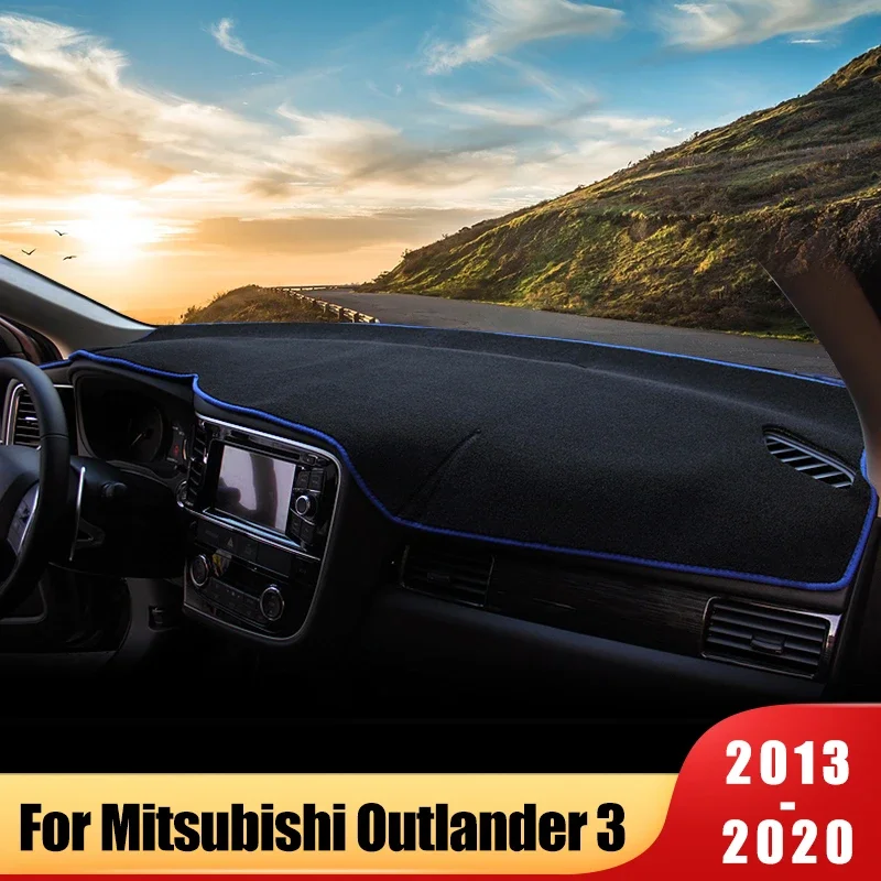 Чехол для приборной панели Mitsubishi Outlander 3 PHEV 2013 - 2018 2019 2020