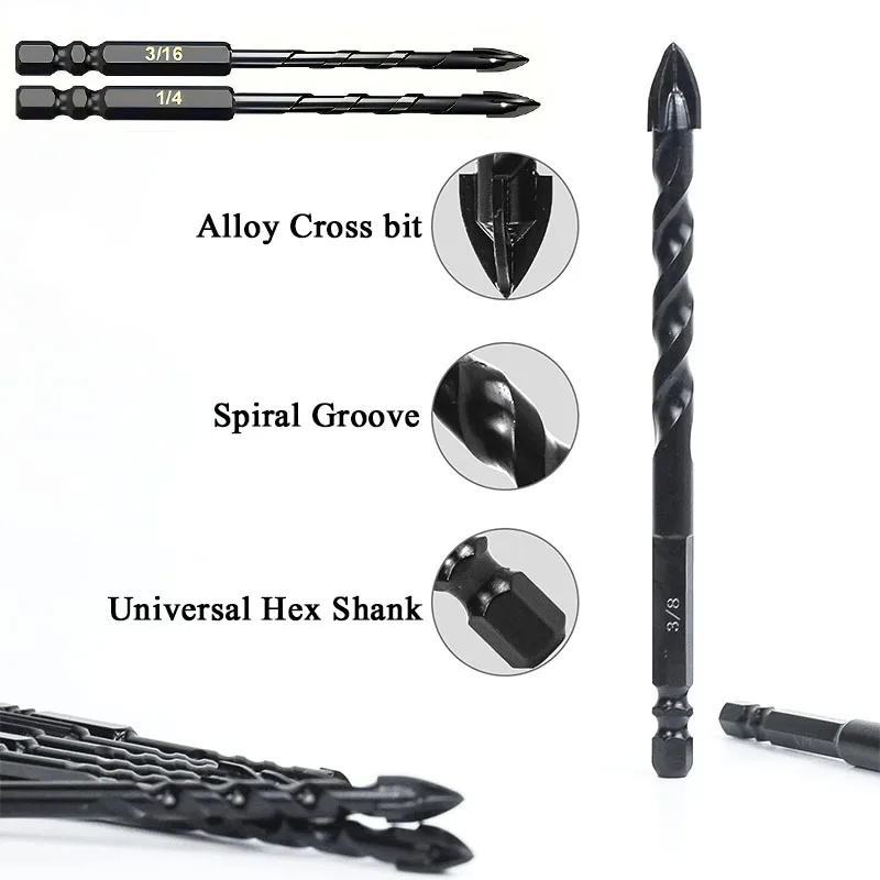 Набор сверл для бетона 10 шт