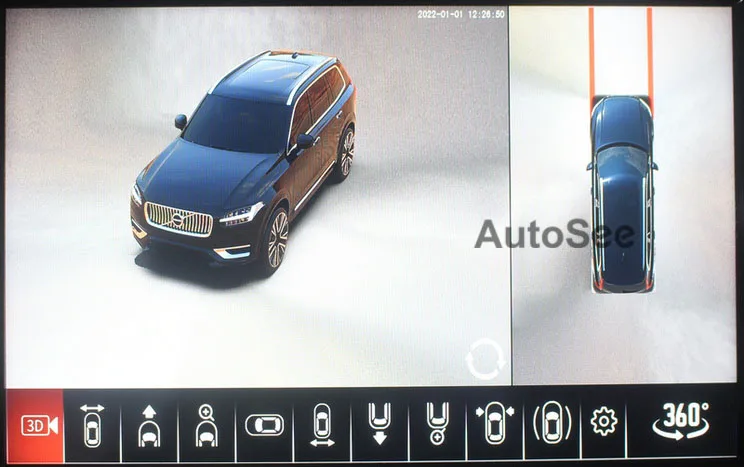 Для Volvo XC60 XC90 S60 Автомобильная камера 360 градусов панорамный обзор птичий глаз AVM SVM