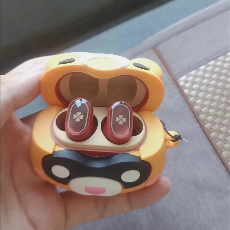 

Genshin Impact Klee Xiao Gorou Doll Silicone Case For Redmi Airdot 3 Pro Airpods Cover Protective Earphone Case Headphones Case
