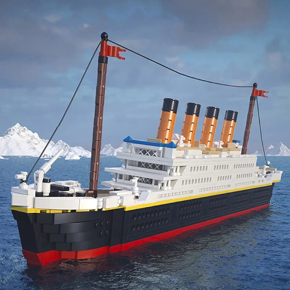 Конструктор Титаник строительные блоки для девочек