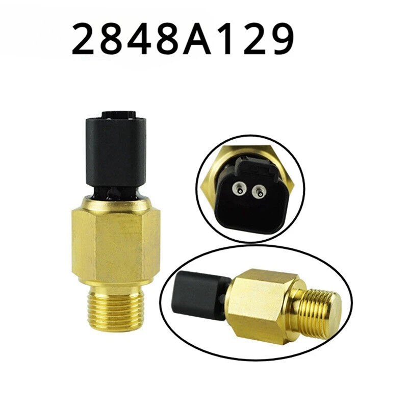 Excavator Water Temperature Sensor 2848A129 For Perkins Engine 1104D-44 1104D-44T 1104D-44Ta 1103A-33 1103A-33T 1103C-33 Parts