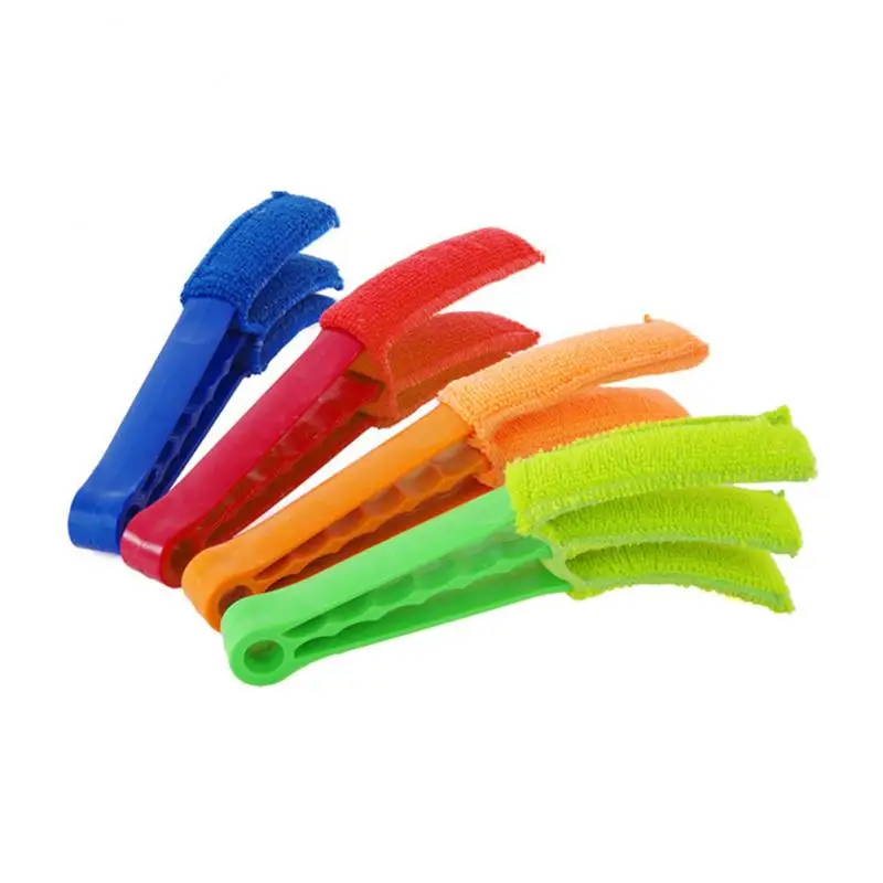 

1PC Car Cleaning Brush Washer Microfiber Cleaning Tool Car Air Conditioning Blinds Brush Car Care Detailing