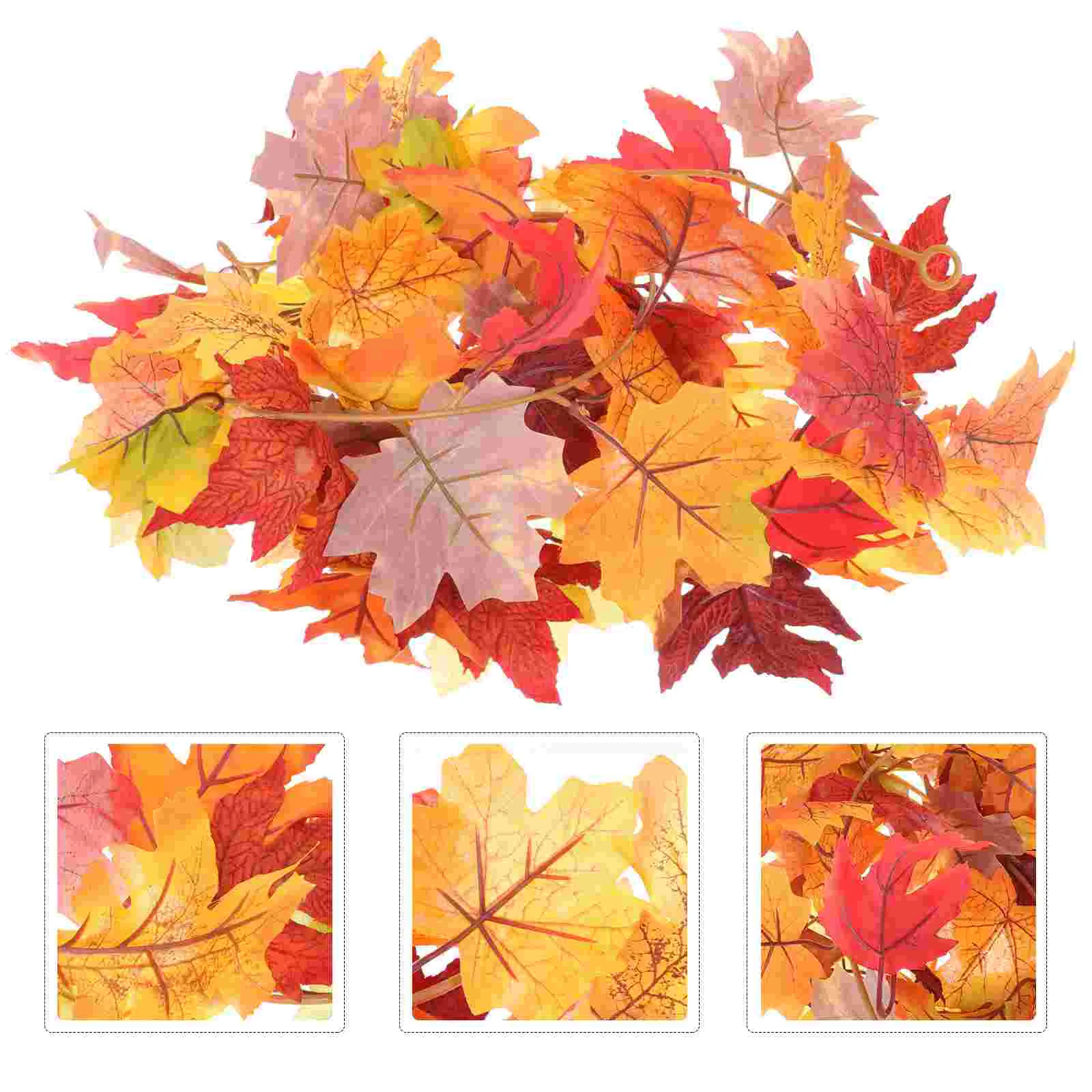 

Искусственные гирлянды в помещении Осенняя искусственная лоза искусственный клен искусственный шелк магазин искусственный декор для сада