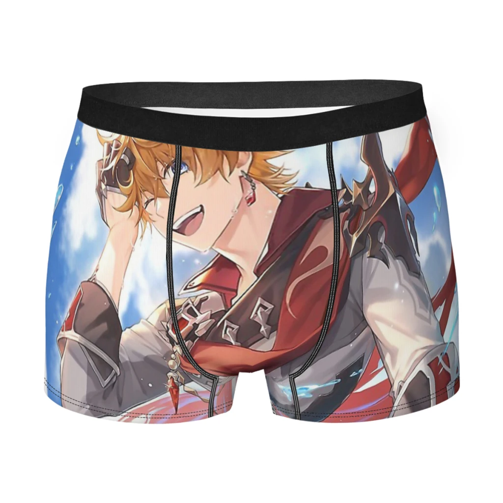 

Childe Genshin Impact PORT STEWART Traveler · Ying Underpants Homme Panties Male Underwear Print Shorts Boxer Briefs