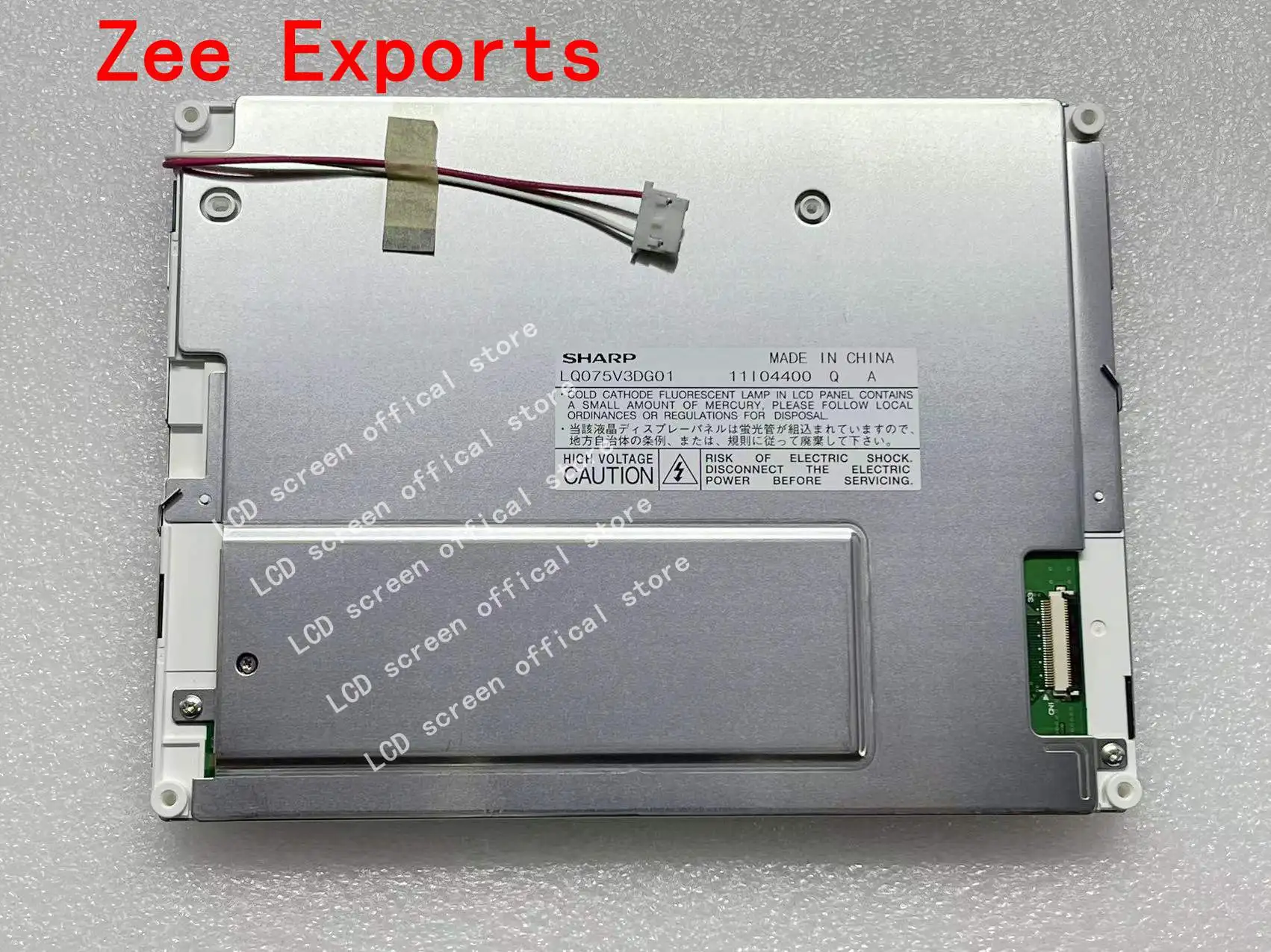 

NEW 7.5 Inch LCD screen display panel LQ075V3DG01 640*480 100% tested Original