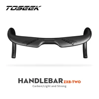 toseek zxb two bike carbon road handlebar 400420440mm ud matt internal routing road bicycle handle bar