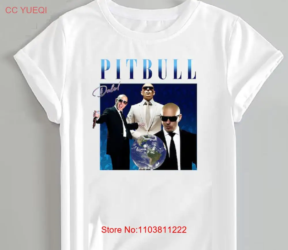 Винтажная Футболка Pitbull 90-х годов модель вечерние After Dark 2024 футболка для турнира