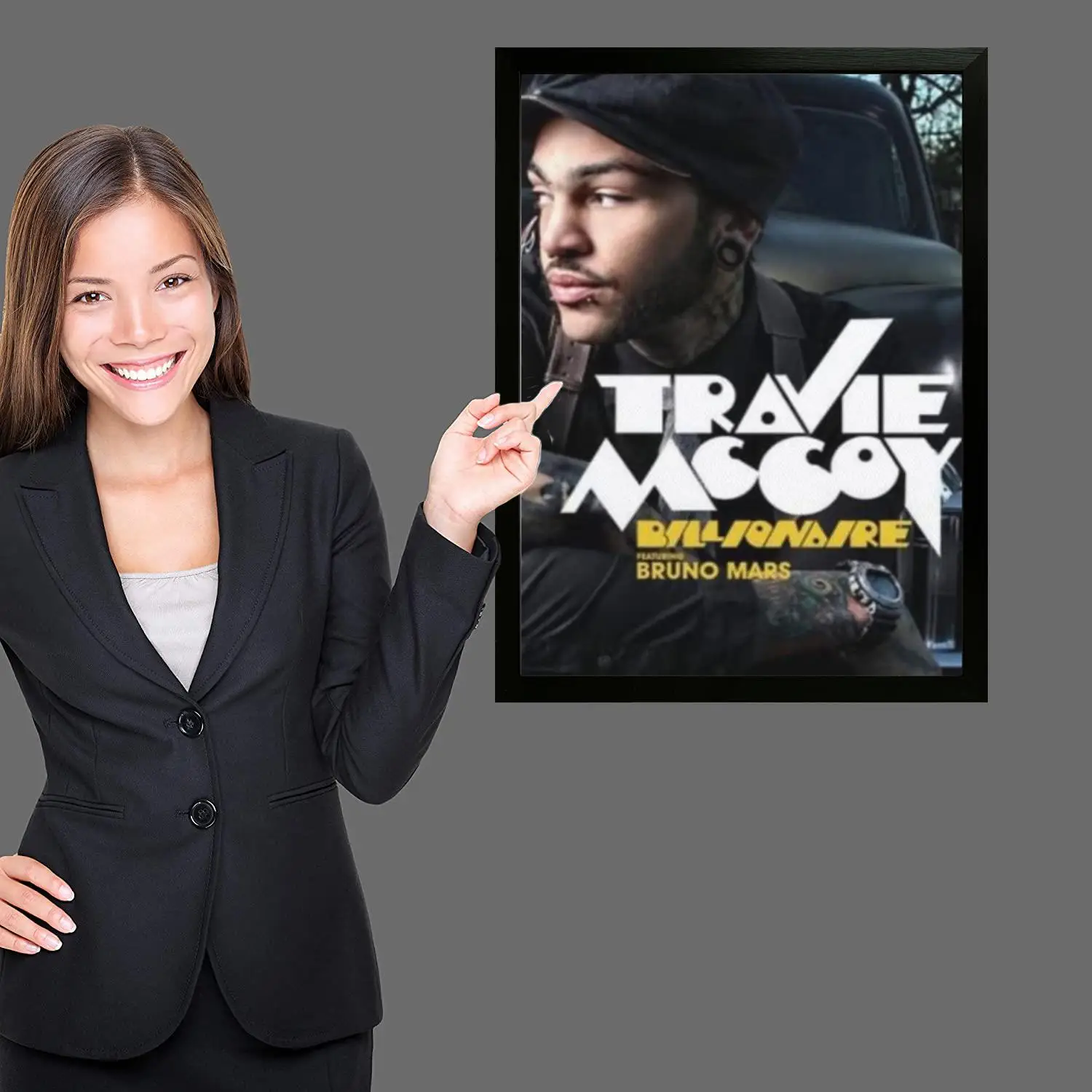 Плакат на холсте Travie McCoy настенное искусство печать с изображением современная