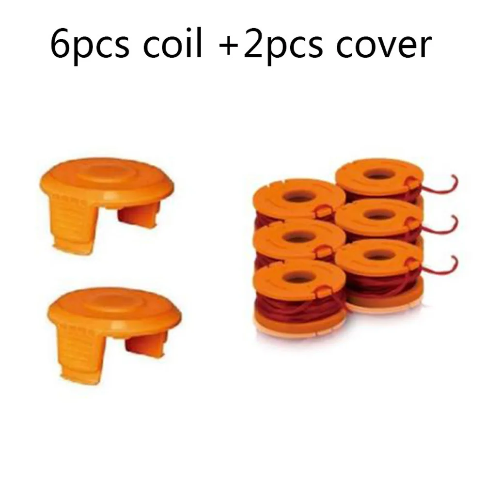 

Strong Toughness Replacement Coil Rope Spool Set Outdoor Grass Line Cap Cover Wire String Trimmer Durable Parts For WORX WA0010