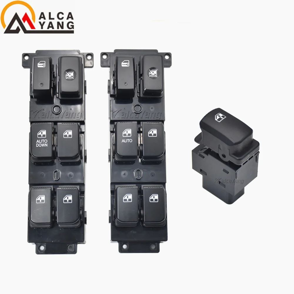 

For Hyundai Santa Fe CM Front Left Master Power Window Switch Switch Assy 93570-2B000S4 371491-110 2007 2008 2009 2010 2011