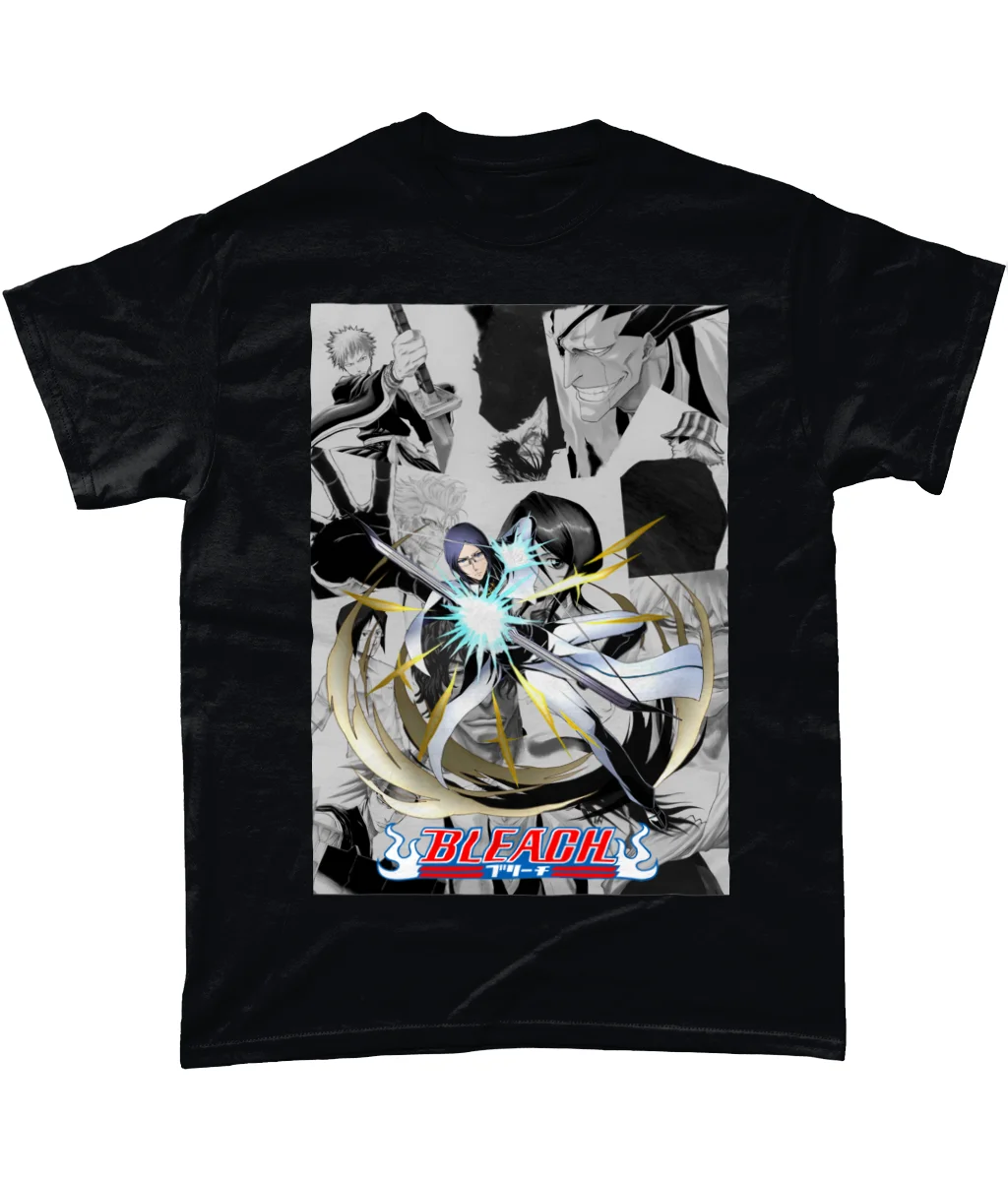 Bleach ISHIDA QUINCY Манга Стрип Аниме Футболка унисекс ВСЕ РАЗМЕРЫ