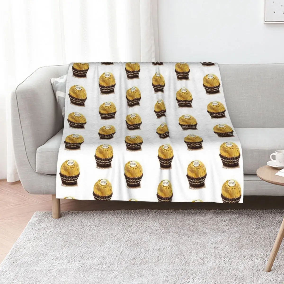 Фото Плед Ferrero Rocher 2: уютное и теплое одеяло для декора спальни №1