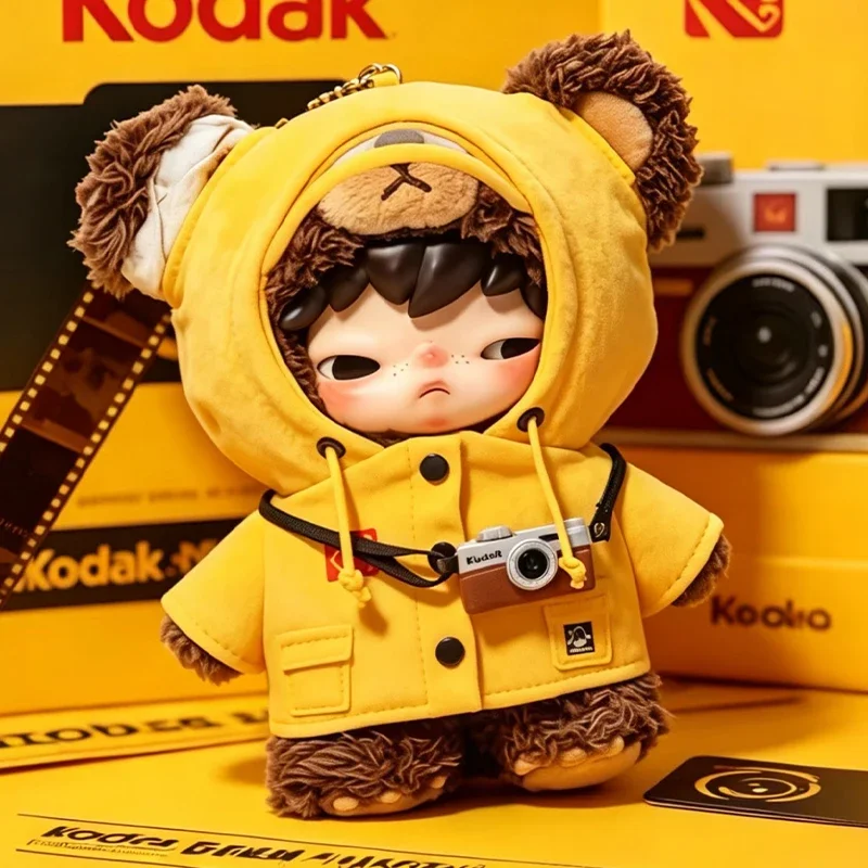 POP MART Серия Hirono Kodak: Плюшевая кукла-подвеска, Загадочная коробка, Оригинальная слепая коробка, Игрушки-сюрпризы, Украшение для сумки, Фигурки, Декор для дома, Кукла (art.: 3920da78b100e) - 3920da78b100e