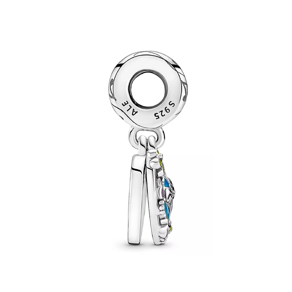 Pandora S925 Dancer Cute Stitch Pendant for Ladies, Bracelet, Collier, DIY Executive Jewelry Accessrespiration, Romantique and Beautiful