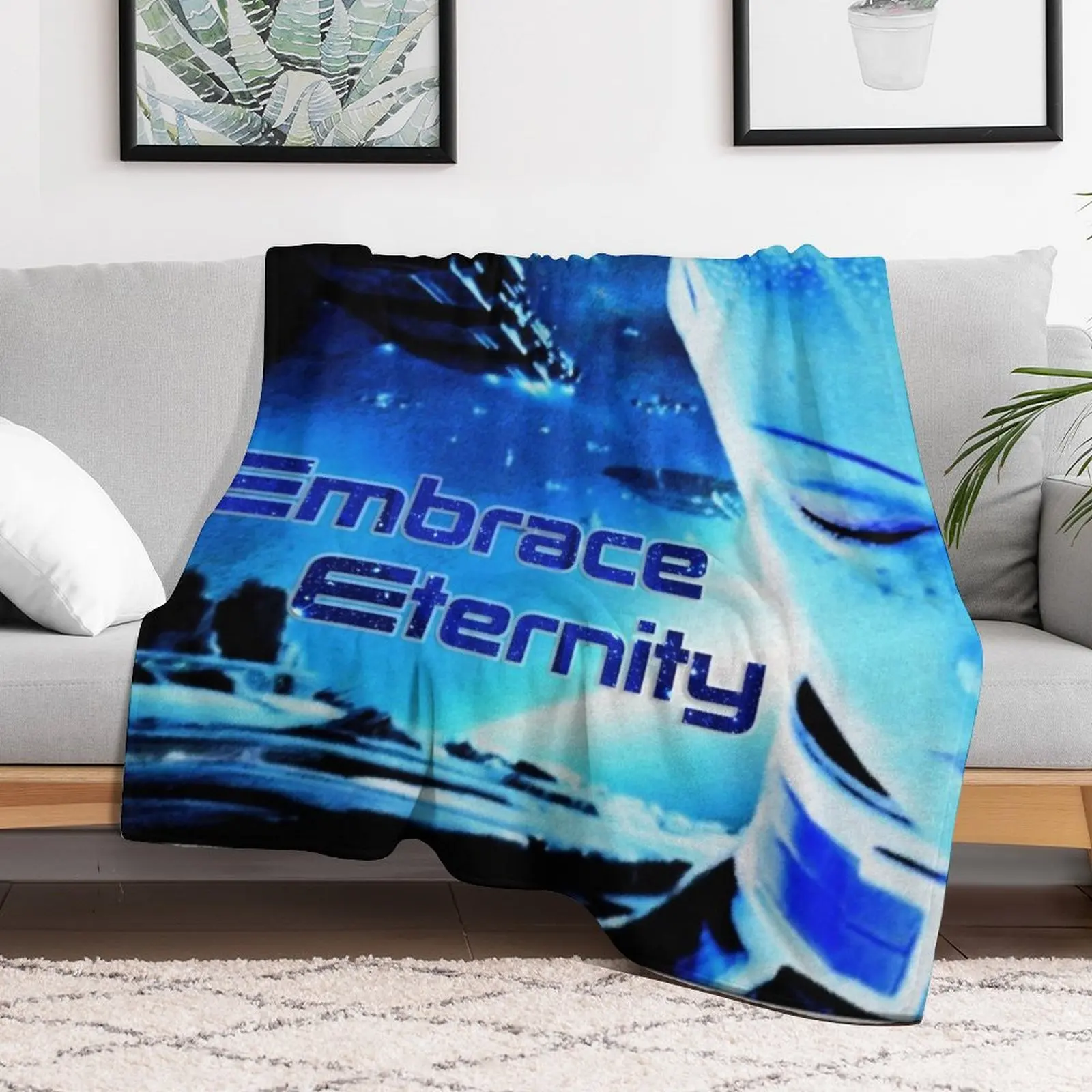 Плед-одеяло Liara T 'soni объятия вечности цифровая живопись кровать очень большое