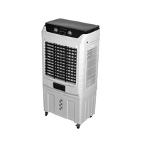 Floor Standing Low Noise Evaporative Air Cooler best sell 8000m3/h55L plastic cover small air cooler manufacturer portable water