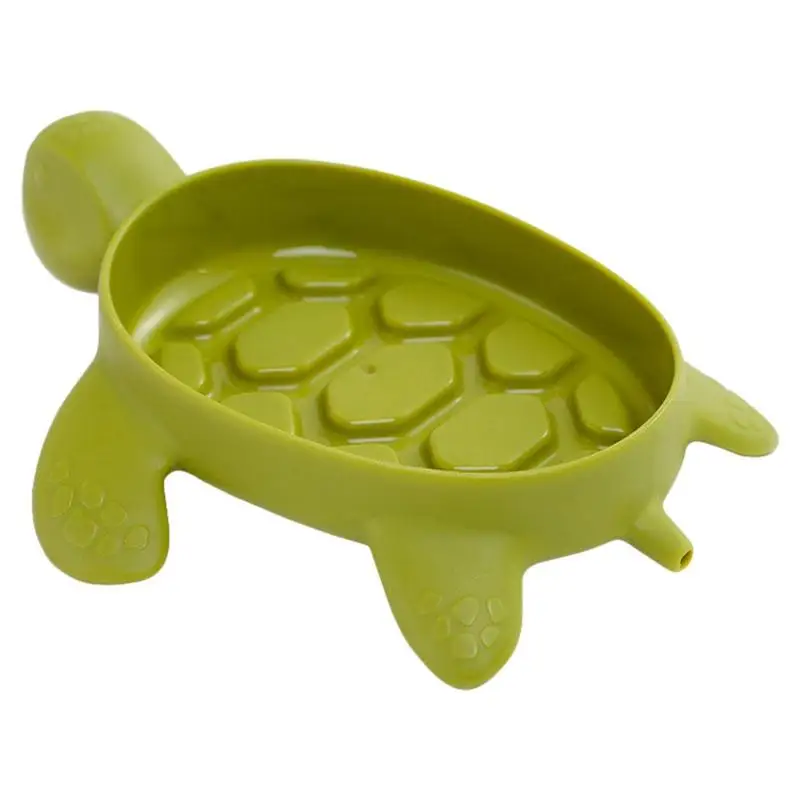 

Cute Turtle Soap Box Draining Non-slip Soap Dish Bathroom Home Creative Cartoon Storage Sea Turtle Soap Holder Bathroom Supplies