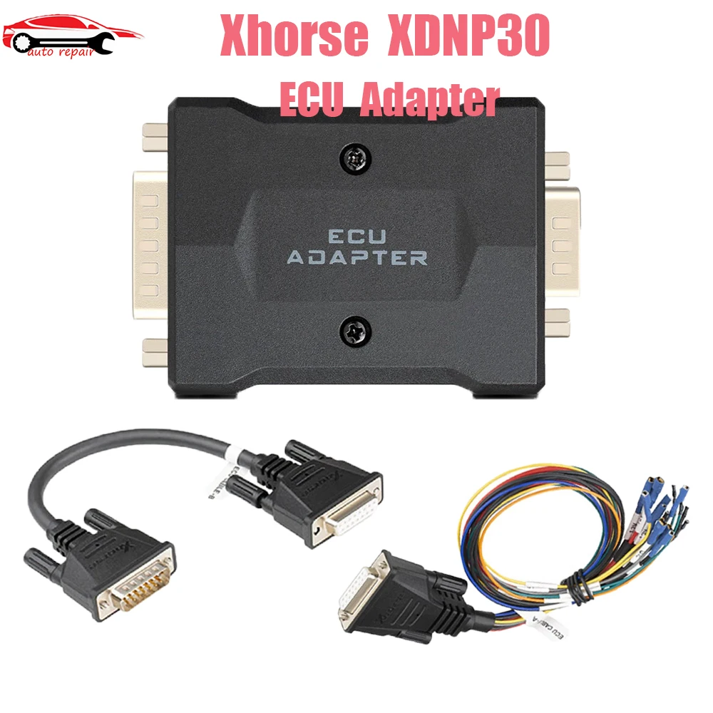 

Адаптер ЭБУ Xhorse XDNP30 для Bosc-h с кабелями без пайки, работает с VVDI Key Tool Plus Pad и MINI Prog