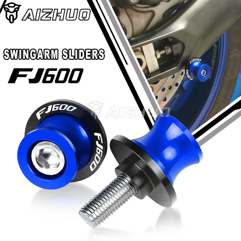

FJ600 Motorcycle Accessories Stand Screws FOR YAMAHA FJ600 FJ-600 1984-1998 1997 1996 1995 1994 6MM Swingarm Slider Spools
