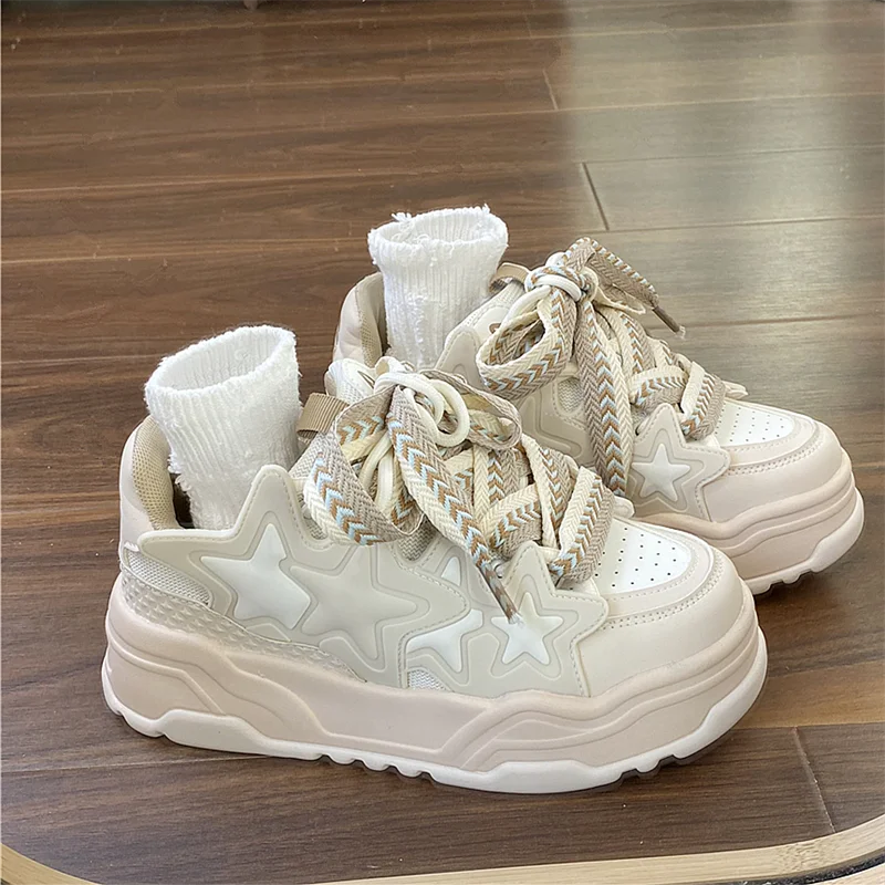 Новинка 2024 повседневные кроссовки на толстой подошве приподнимающиеся
