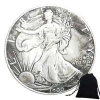 1900 liberty 1 dollar nickel coins hand carved commemorative old coin morgan dollar us coins favors gifts for friendsgift bag